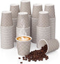 Rtteri 100 Pcs Count 3 oz Disposable Coffee Cups Disposable Espresso Cups Small by Rtteri