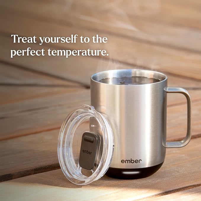 Ember Temperature Control Smart Mug 2, 10 Oz, App-Controlled Heated Coffee Mug - Image 9