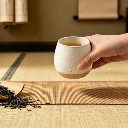 4pcs Japanese Tea Cups, 5.5OZ Vintage Espresso Cups, Handless Design Small - Image 7