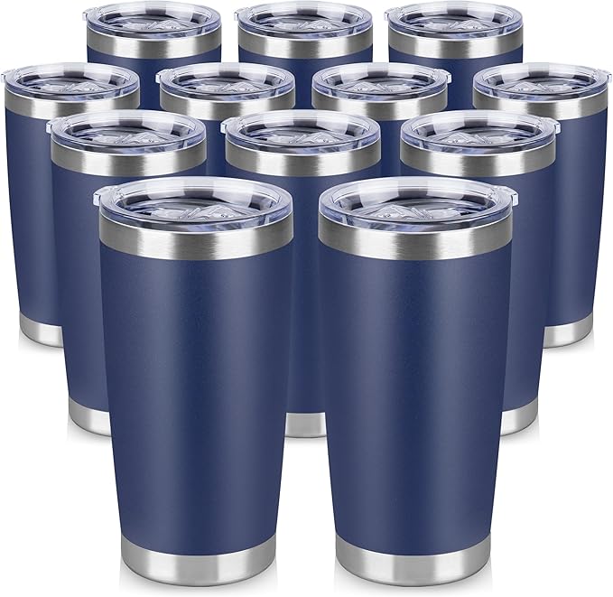 20 oz Tumbler Stainless Steel Tumblers Bulk by VQRRCKI