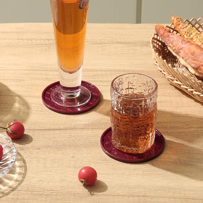 Coasters Set of 6, Hot or Cold Drink Coasters - Image 5