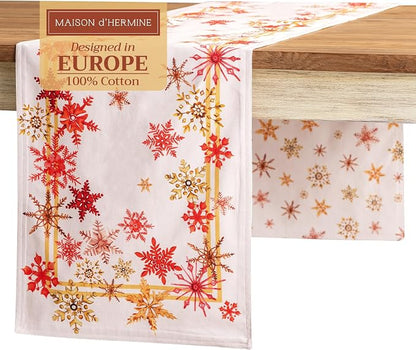Maison d' Hermine Table Runner 100% Cotton 14.50" x 108" | Table Runners 108 by MaisondHermine