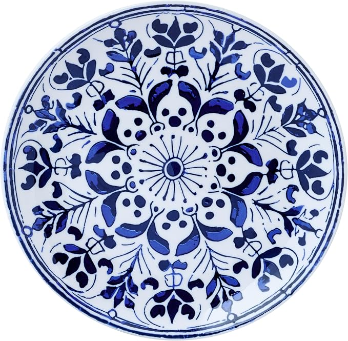 Pfaltzgraff Medallion Radiance 12 Piece Stoneware Dinnerware Plate Bowl Dish Set - Image 9