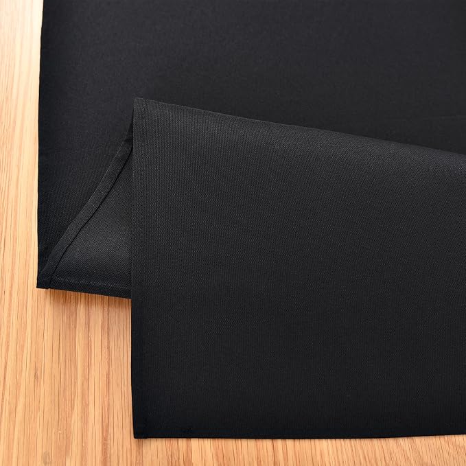 Farmhouse Black Table Runner Dining Table Runners 60 Inches Long Coffee Table - Image 3