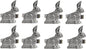 COTTON CRAFT Easter Bunny Napkin Ring by COTTONCRAFT