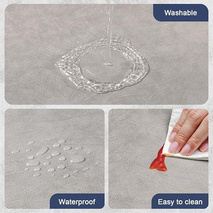 Vinyl Placemats Set of 4, Dual Sided Place Mats - Image 4