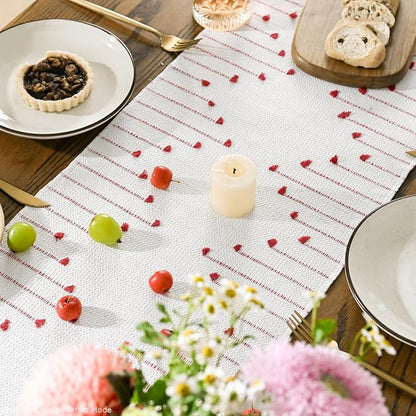 Artoid Mode Red Boho Table Runner - Image 3