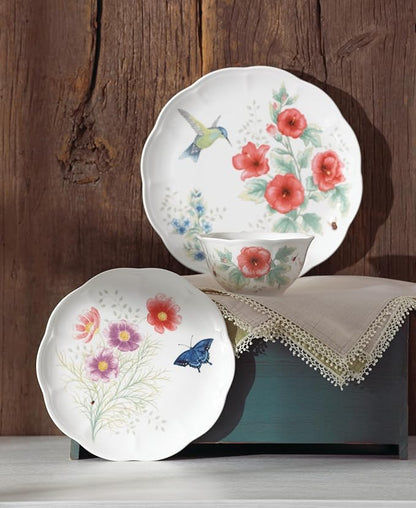 Lenox Dinnerware Set, Butterfly Meadow Flutter 12-Piece Set, Service - Image 9