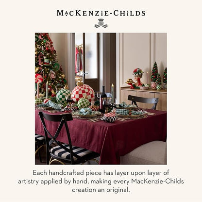 MACKENZIE-CHILDS Set of 4 Polyresin Napkin Rings, Cute Napkin-Holder Rings - Image 6