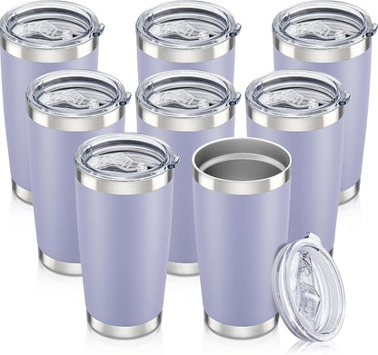 20 oz Tumbler with Lid Stainless Steel Insulated Tumblers Bulk Cups Mug | by Orebigo