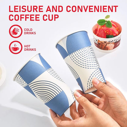 16 oz Disposable Paper Coffee Cups - Image 4