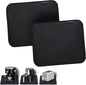 Heat Resistant Appliance Mat, Black, Non-Slip Kitchen Counter Protector, Large Size for Coffee Maker, Blender, Air Fryer (2, 15 * 18)