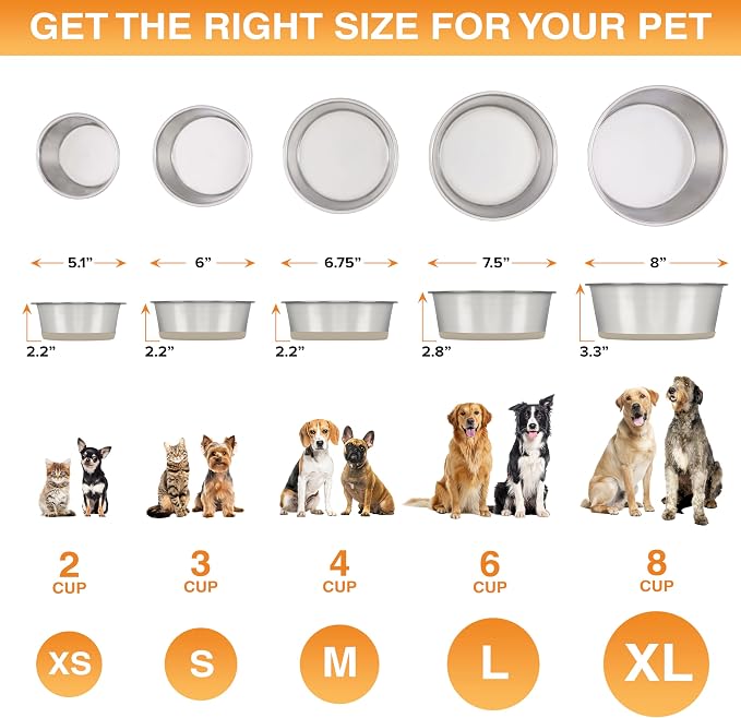 Neater Pet Brands Stainless Steel Dog Bowls - Image 5