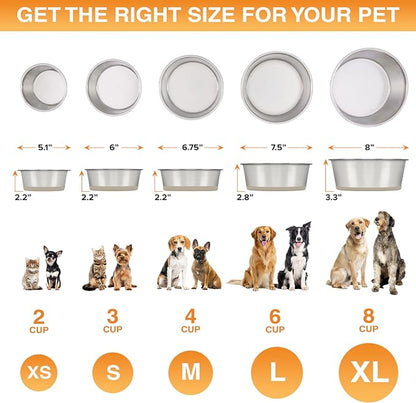 Neater Pet Brands Stainless Steel Dog Bowls - Image 5