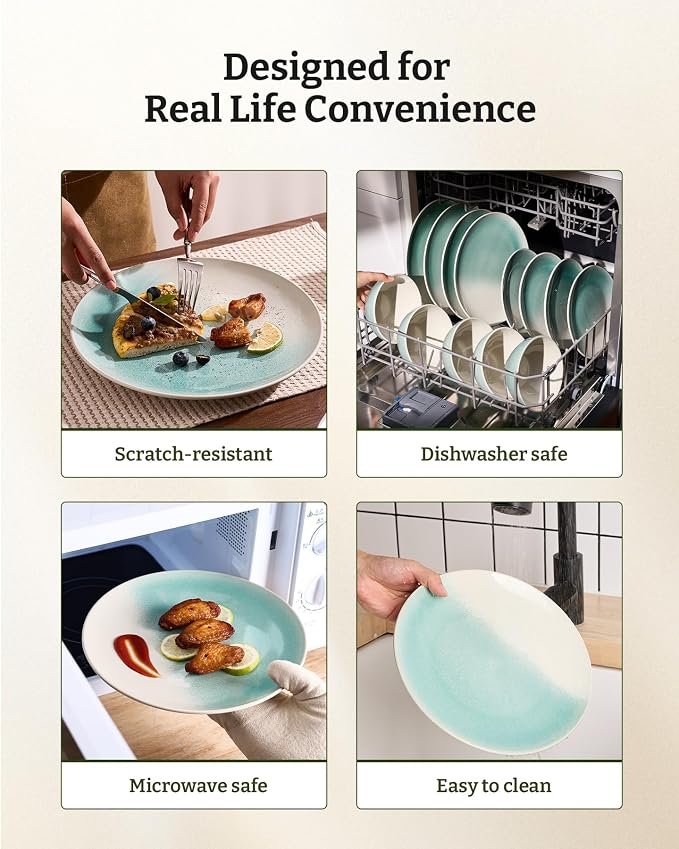 Famiware Stoneware Dinnerware Sets - Image 7