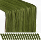 Showgeous 18 Pack Olive Green Cheesecloth Table Runner, 17 x 108 Inches | Boho by Showgeous