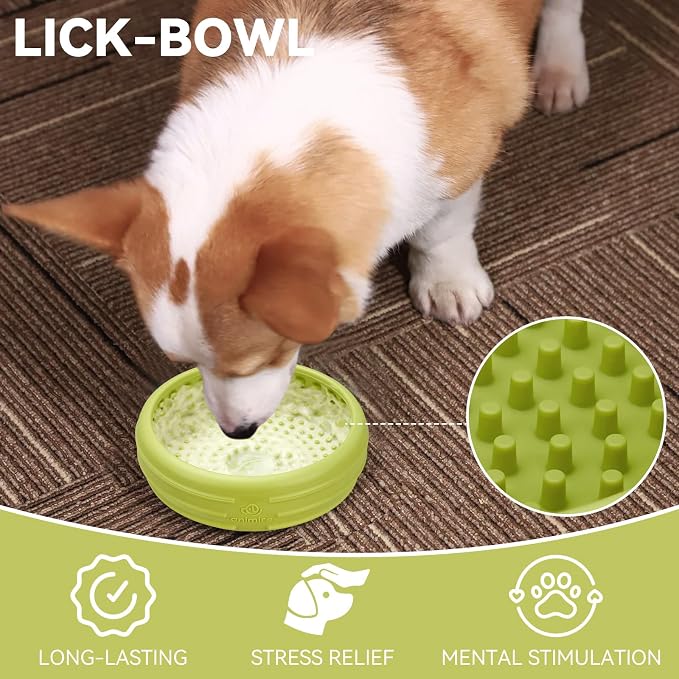 Dog Lick Bowl, Animire Freeze Lick Mat - Image 7