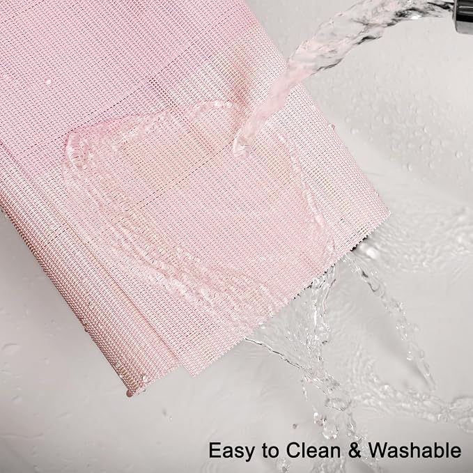 Table Runner 88 Inches Long, Vinyl Woven Farmhouse Table Runners | Washable - Image 3