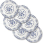 Dessert Plates Set of 6, 6 Inch Mini Ceramic Plates | HomeElves Appetizer Plates by HomeElves