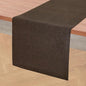 Solino Home 100% Pure Linen Table Runner Brown Woven, Athena 14 x 72 in | Table by SolinoHome