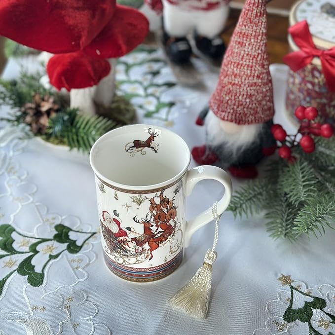 STP GOODS Porcelain Tea/Coffee Cup in Gift Box Fine Porcelain Coffee Cup Tea - Image 2
