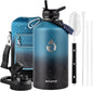 RAYMYLO One Gallon Water Bottle Insulated 128 oz, Stainless Steel | Triple by RAYMYLO