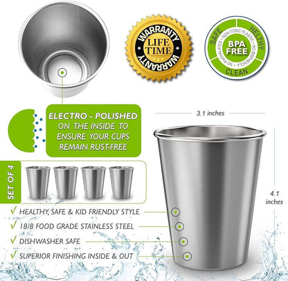 CHILLOUT LIFE Stainless Steel Cups - Image 2