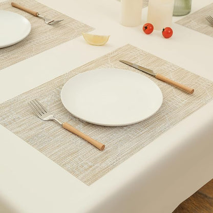 Leetaltree Wheat Placemats Set of 8 - Image 8