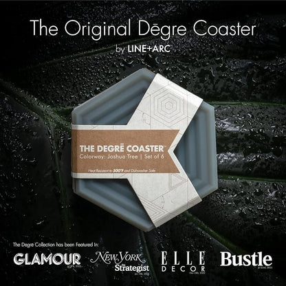 LINE+ARC Silicone Coasters feat. in NYT WireCutter | Waterproof, anti-stain - Image 2