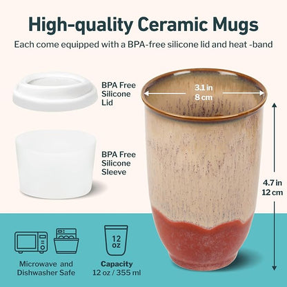 NOVA CERAMICS Travel Mugs - Image 3
