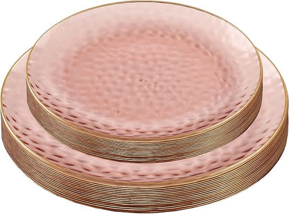 PLASTICPRO 128 Piece Combo Plates Set includes 64-7'' inch Plates & 64-10'' - Image 6