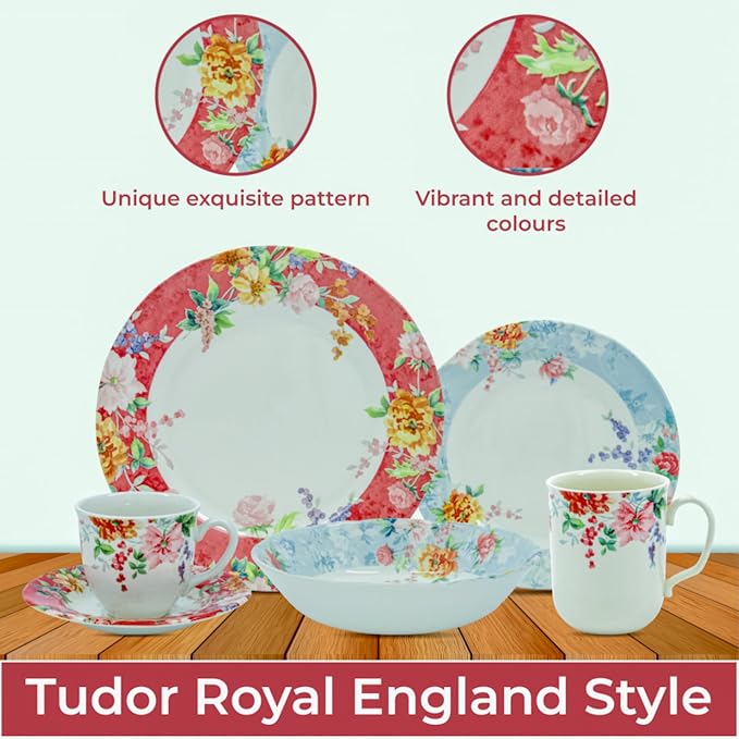 30-Piece Porcelain Dinnerware Set - Image 3
