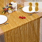 2 Pack Cheesecloth Table Runner 10Ft Christmas Gauze Boho Table Runners by Home