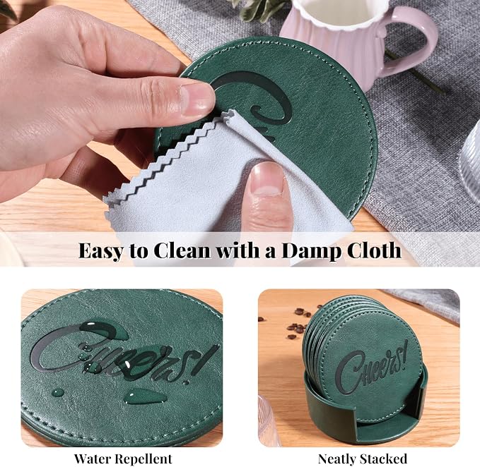 Coasters for Drinks Set of 6 - Image 5