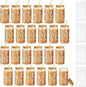 Mumufy 24 Pack Glass Cups Gift Aesthetic Cute Glass Cup Tumbler Flower Iced by Mumufy
