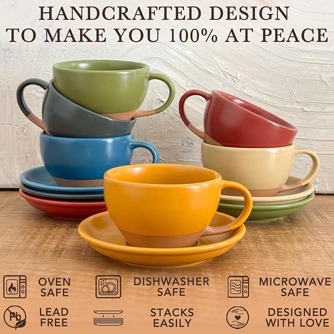Mora Ceramic Latte Art Mug - Image 4