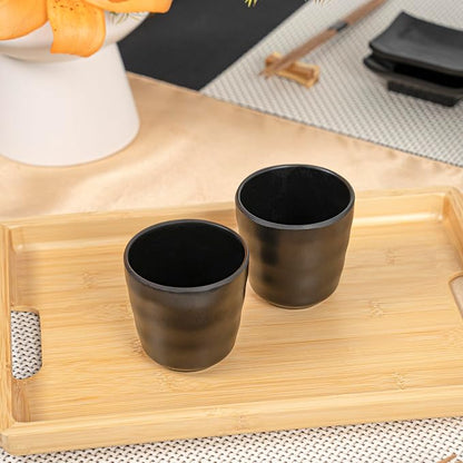 Restaurantware Voga 8 Ounce Tea Cup 10 Traditional Japanese Tea Cups - Image 4