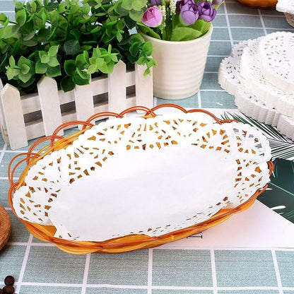 Tim&Lin White Lace Paper Doilies - Image 3