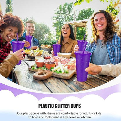 Uiifan 6 Pcs 24 oz Reusable Tumbler - Image 4