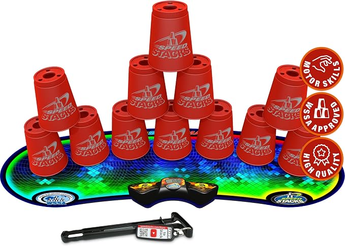 Speed Stacks | Sport Stacking Competitor, Holding Stem, by SpeedStacks