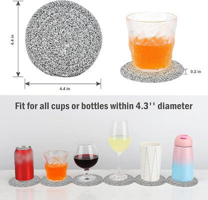 ABenkle 8 Pcs Drink Coasters - Image 2
