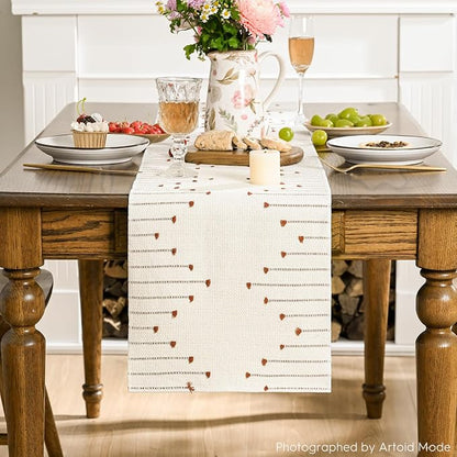 Artoid Mode Caramel Boho Table Runner - Image 2