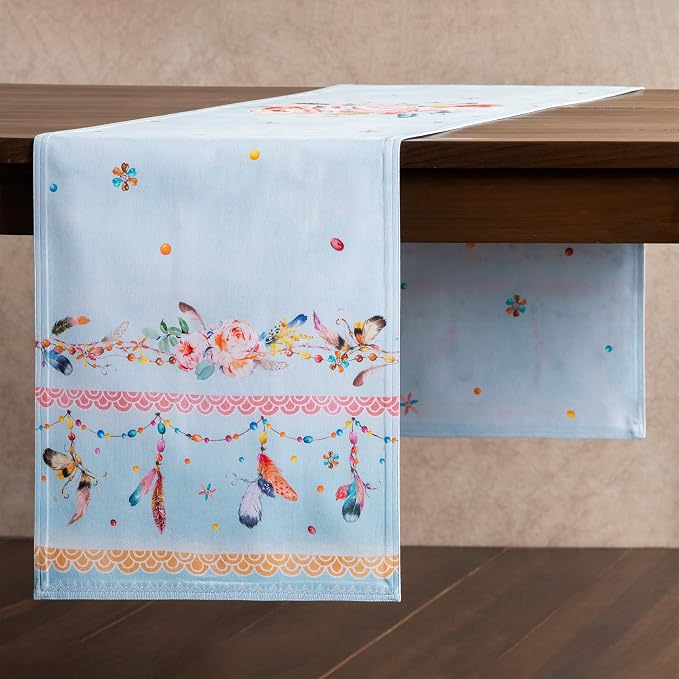 Maison d' Hermine Table Runner 100% Cotton 14.50" x 108" | Table Runners 108 - Image 8