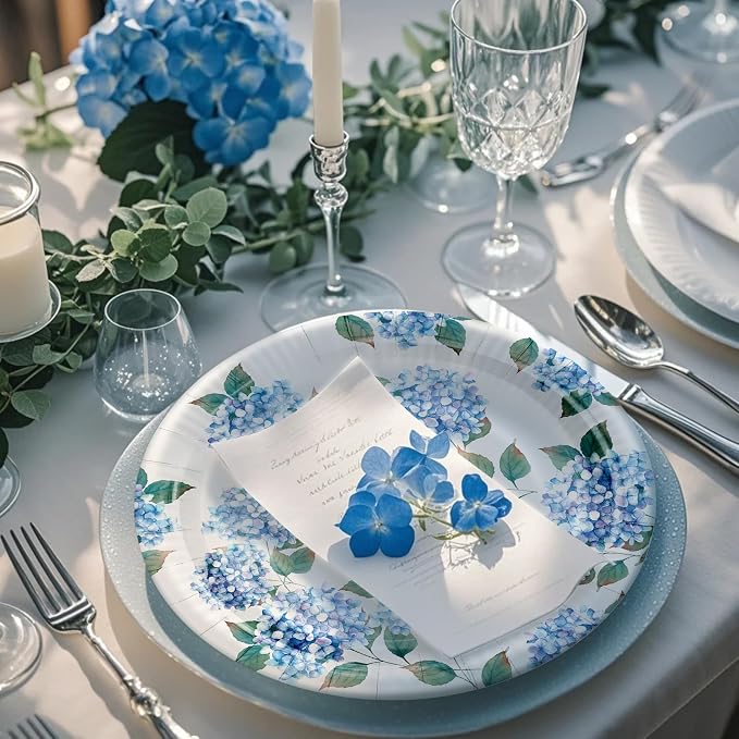 WRAPAHOLIC 25Pcs Floral Paper Plates - Image 6
