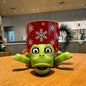 XYG® Turtle Coaster, 3D Printed Turtle Cup Holderwith Interactive Expression, Funny Tea Coasters, Insulated Drink Mat for Coffee & Wine Glasses, Kitchen Accessories & Home Decor (Light Green)