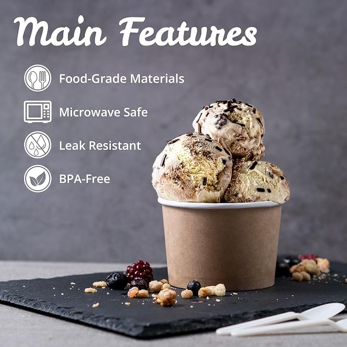 MATICAN Paper Ice Cream Cups - Image 6