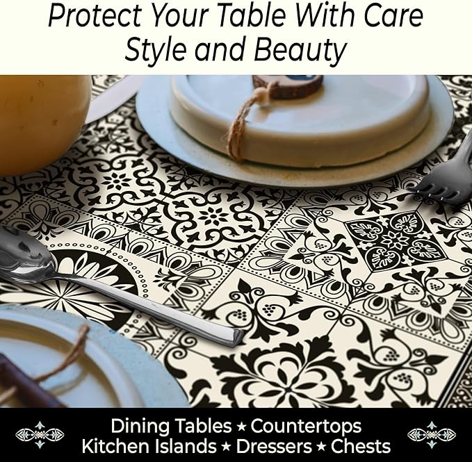 Heat Resistant Table Runner, 53 x 14 Inch - Image 3