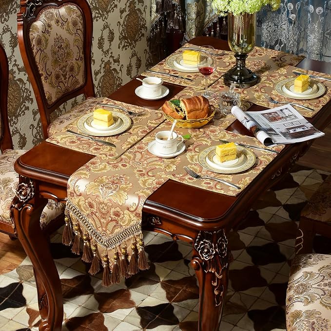 Extra Luxury Dinner Placemats Set of 6, - Image 4