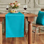 FOLINS&HOME Teal Waterproof Decorative Table Runner 48 Inches Long | 210GSM by FOLINSHOME