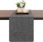 Table Runners 72 Inch Long, Dual-Sided Faux Leather Table Runner | Waterproof by Chitomars